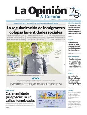 Cover of La Opinion de A Coruna