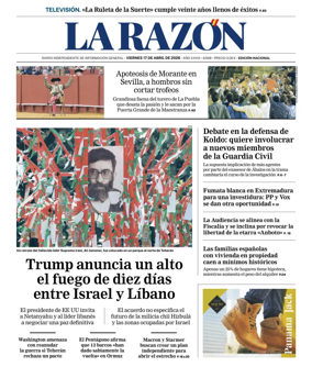 Cover of La Razon (1st Edition)