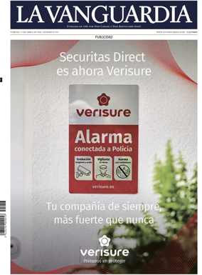 Cover of La Vanguardia (1st Edition)