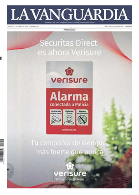 Cover of La Vanguardia
