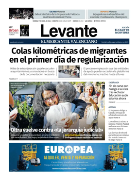 Cover of Levante EMV (Morvedre)