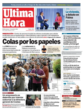Cover of Ultima Hora