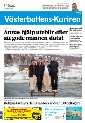 Cover of Vasterbottens-Kuriren