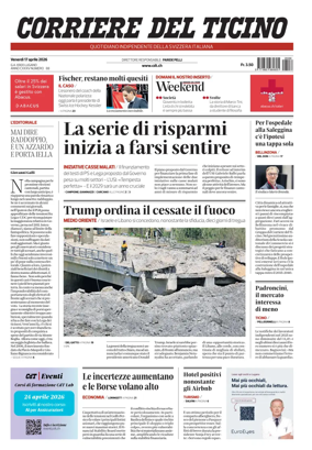 Cover of Corriere del Ticino