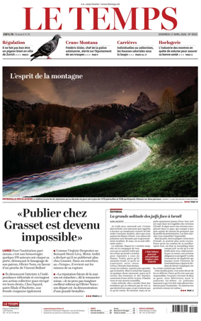 Cover of Le Temps