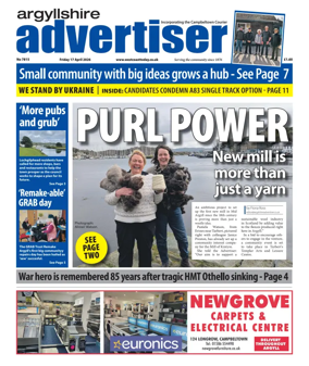 Cover of Argyllshire Advertiser