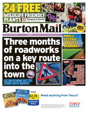 Cover of Burton Mail