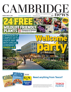 Cover of Cambridge News