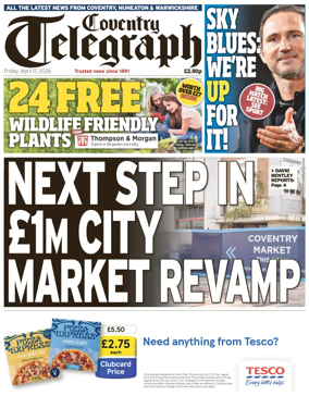Cover of Coventry Telegraph