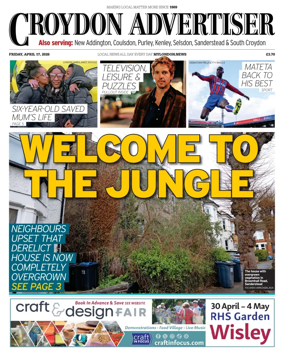 Cover of Croydon Advertiser