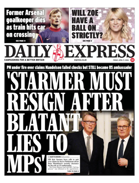 Cover of Daily Express