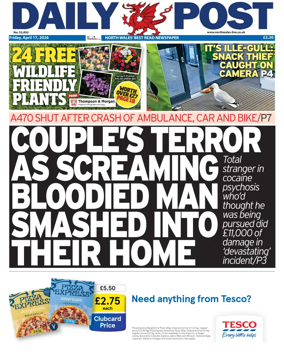 Cover of Daily Post (North Wales)