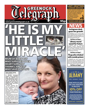 Cover of Greenock Telegraph