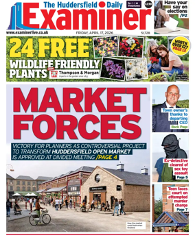 Cover of Huddersfield Daily Examiner