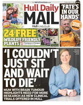 Cover of Hull Daily Mail