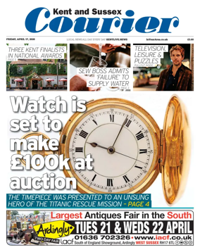 Cover of Kent & Sussex Courier