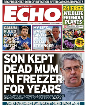 Cover of South Wales Echo