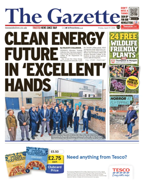 Cover of Teesside Evening Gazette
