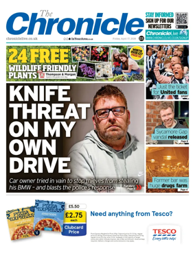 Cover of The Chronicle (South Tyneside and Durham)