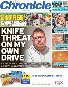 Cover of The Chronicle (UK)