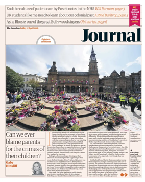 Cover of The Guardian e-paper Journal