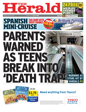 Cover of The Plymouth Herald