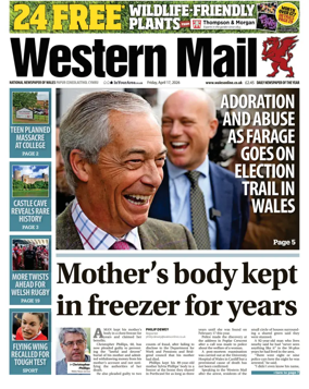 Cover of Western Mail