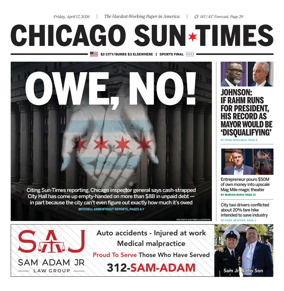 Cover of Chicago Sun-Times