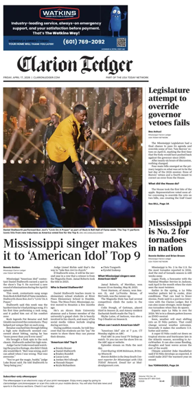 Cover of Clarion Ledger