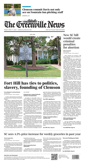 Cover of The Greenville News