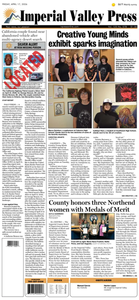 Cover of Imperial Valley Press
