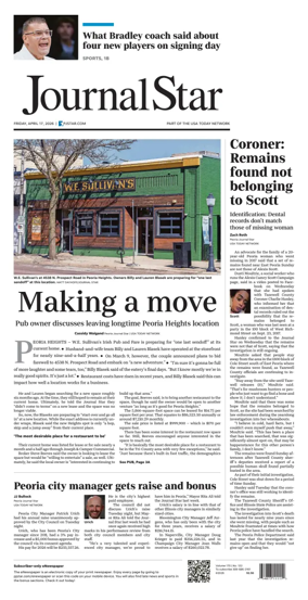 Cover of Journal Star (Peoria)