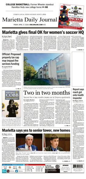 Cover of Marietta Daily Journal