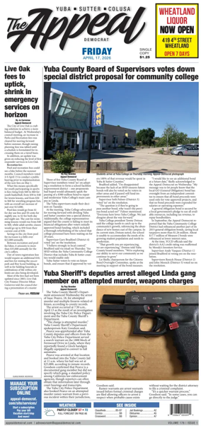 Cover of Marysville Appeal-Democrat