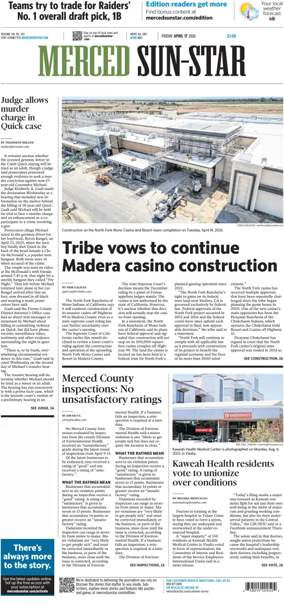 Cover of Merced Sun-Star