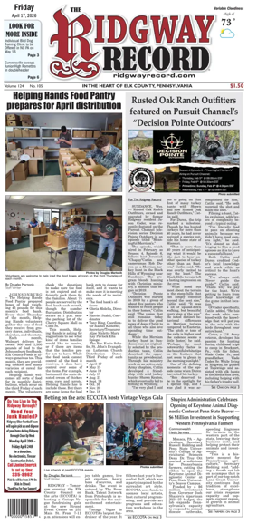Cover of Ridgway Record