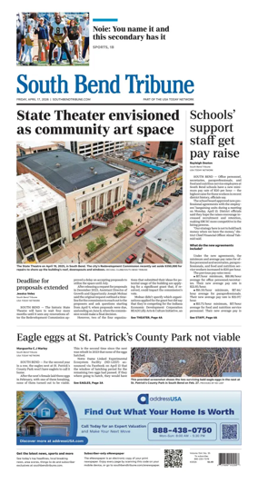 Cover of South Bend Tribune