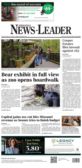 Cover of Springfield News-Leader