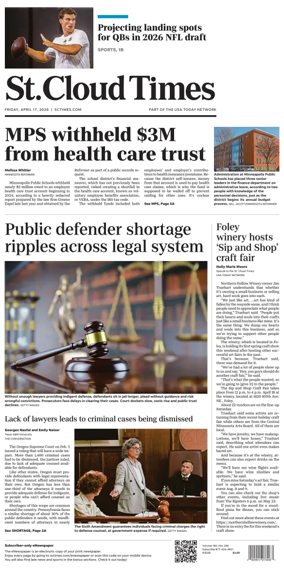 Cover of St. Cloud Times