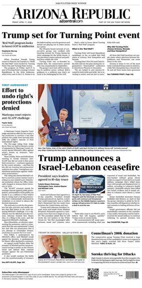 Cover of The Arizona Republic