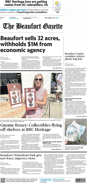 Cover of The Beaufort Gazette