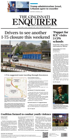 Cover of The Cincinnati Enquirer