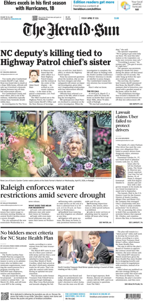 Cover of The Herald Sun