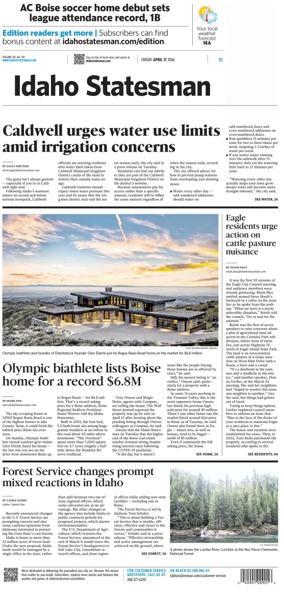 Cover of The Idaho Statesman