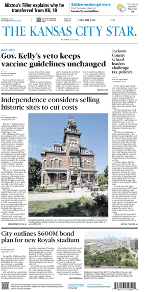 Cover of The Kansas City Star
