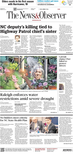 Cover of The News & Observer