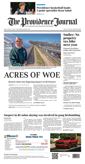 Cover of The Providence Journal