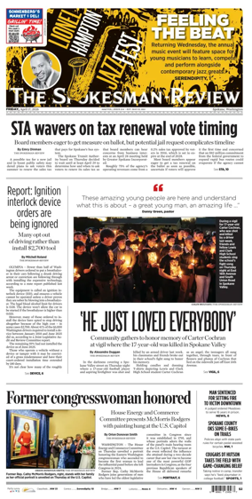 Cover of The Spokesman-Review (Spokane)