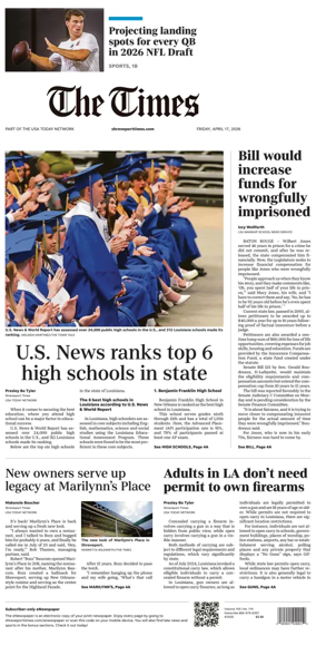 Cover of The Times (Shreveport)