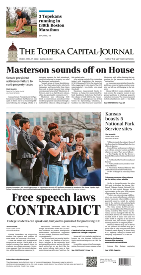 Cover of The Topeka Capital-Journal